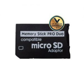 Adaptador Micro SD – Pro Duo Dual Slot para PSP Fat / Slim