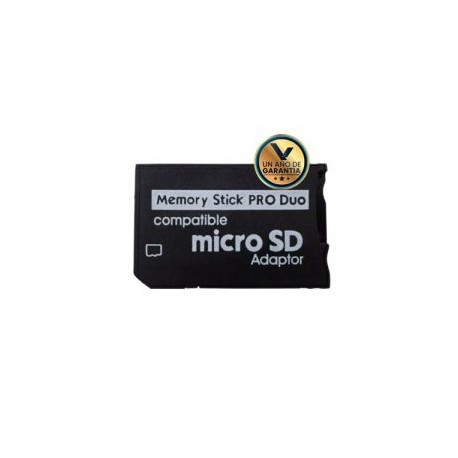 Adaptador Micro SD – Pro Duo Dual Slot para PSP Fat / Slim