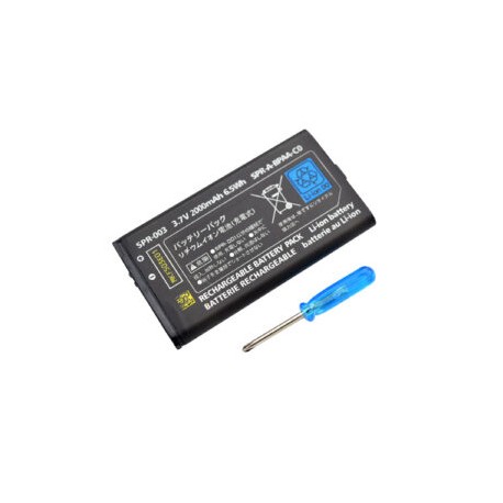 Kit Batería 3.7 Volts 2000 mAh para Consola Nintendo 3DS XL + Desarmador