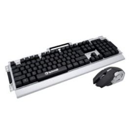 Kit Teclado y Mouse Gamer Inalámbrico Metálico KW511 Marvo