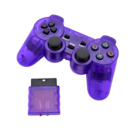 Control Inalambrico con Función de Vibración para PS2/PS1