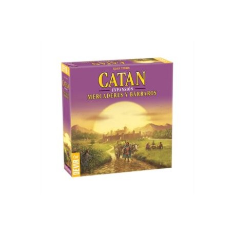 Catan Juego de Mesa Expansión Mercaderes y Bárbaros + Envío