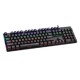 Teclado Mecánico Gamer Retro Iluminado Rainbow T-Dagger Naxos –