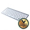 Mini Teclado Inalambrico Bluetooth compatible Win / Mac – Plata