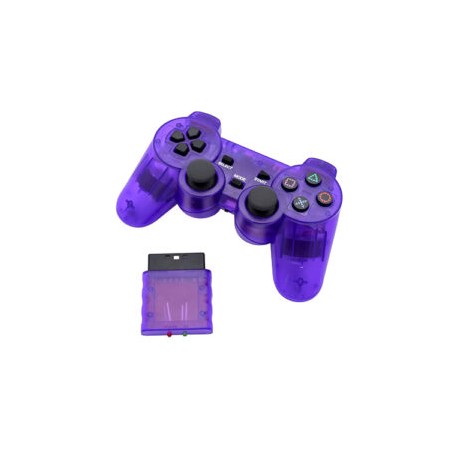 Control Inalambrico con Función de Vibración para PS2/PS1