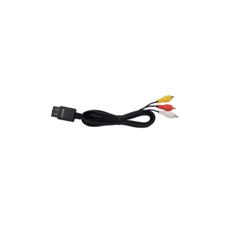 Cable de Audio y Video RCA – Nintendo SNES / 64 / GameCube