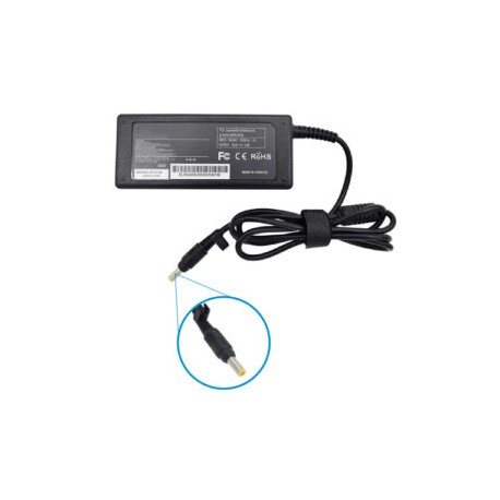 Cargador para Laptop HP 18.5V 3.5A (Amarilla) Punta 4.8*1.