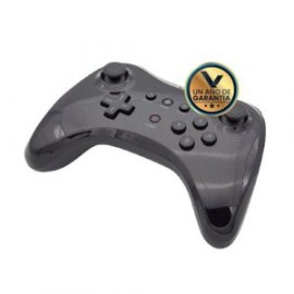 Control inalambrico recargable negro Nintendo WII U Pro