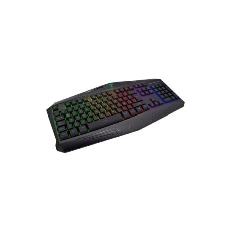 Teclado Gamer Retro Iluminado Rainbow T-Dagger Tanker