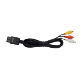 Cable de Audio y Video RCA – Nintendo SNES / 64 / GameCube