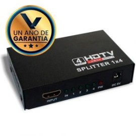 Splitter Divisor HDMI 1-4 HDTV 1080p