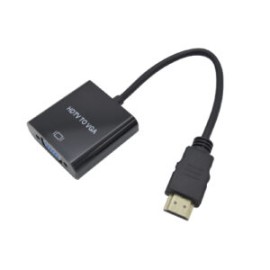 Cable Convertidor HDMI – VGA + 3.5mm