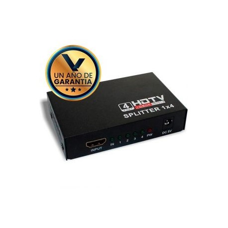 Splitter Divisor HDMI 1-4 HDTV 1080p