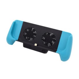 Soporte Ergonómico Grip con Bateria y Ventilador Compatible con