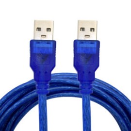 Cable USB 2.0 Macho – Macho para Cámara Módem y Más