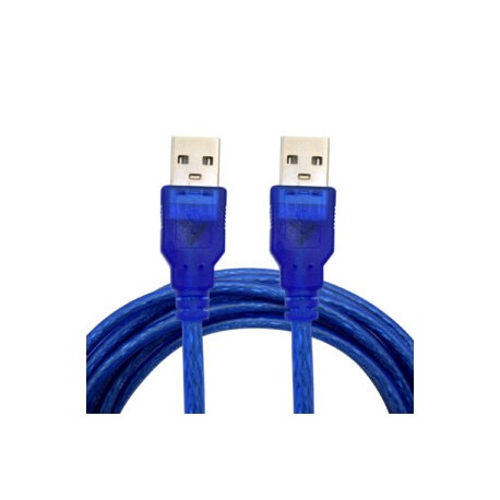 Cable USB 2.0 Macho – Macho para Cámara Módem y Más