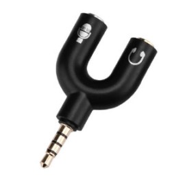 Adaptador Divisor de Audio 3.5mm