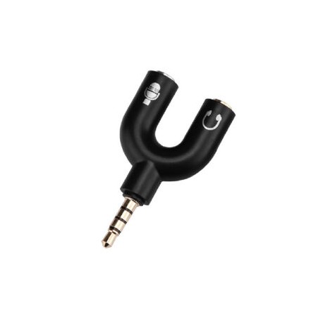 Adaptador Divisor de Audio 3.5mm