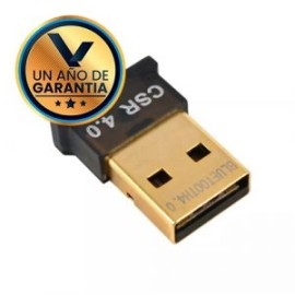 Receptor Adaptador Bluetooth Versión 4.0 Nano USB