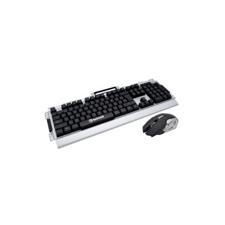 Kit Teclado y Mouse Gamer Inalámbrico Metálico KW511 Marvo