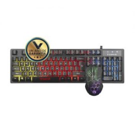 Combo Teclado y Mouse Retroiluminado Gamer KM409 Marvo