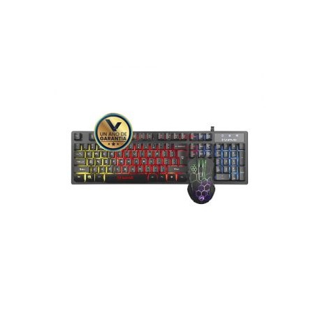 Combo Teclado y Mouse Retroiluminado Gamer KM409 Marvo