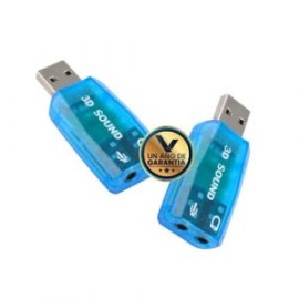 Tarjeta De Sonido Usb 2.0 Audio 3D