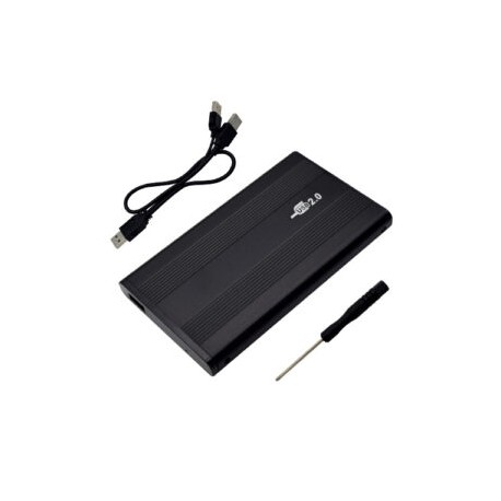 Gabinete Case para Disco Duro HDD o SSD SATA 2.