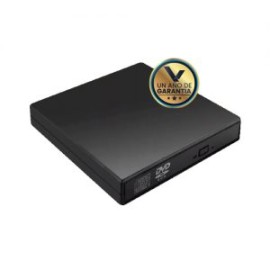 Lector CD/DVD + Quemador CD Externo USB 2.0