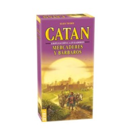 Catan Ampliación Mercaderes y Bárbaros 5-6 Jugadores + Envío Gratis