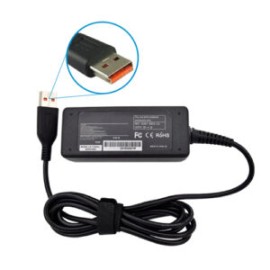 Cargador para Laptop Lenovo 20V 2A YOGA 3 Punta Cuadrada