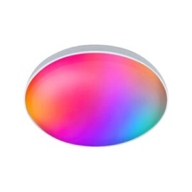 Lámpara Inteligente RGB de 24W y Control de Voz para Techo