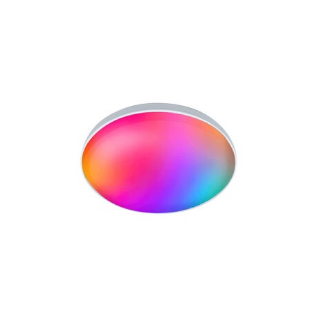 Lámpara Inteligente RGB de 24W y Control de Voz para Techo